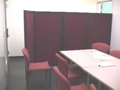 Photo of the observerr room partition