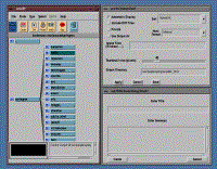A small illegible screen shot of a GUI with blue boxes on the right, and two fill in sections to the left.